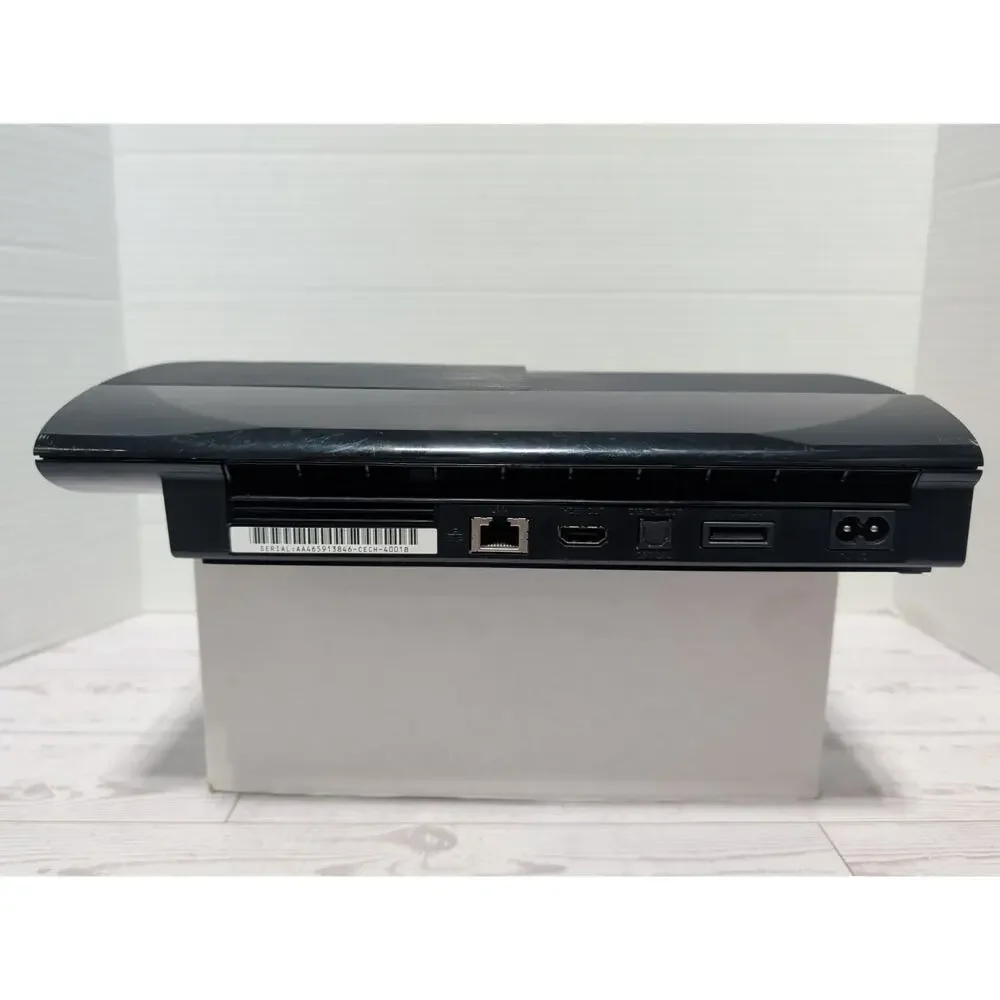 Sony PlayStation 3 Super PS3 Slim w/ Controller Charger HDMI & Game CECH4001B